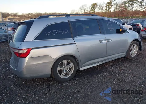 2011 Honda Odyssey Touring/Touring Elite z USA, uszkodzony, nr VIN 5FNRL5H91BB070433